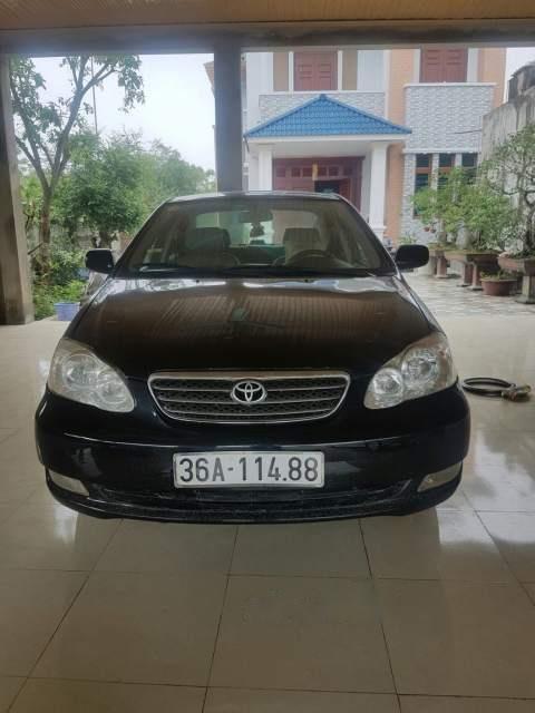 Toyota Corolla altis 2005 - Bán Toyota Corolla altis 2005, màu đen xe gia đình