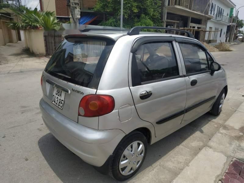 Daewoo Matiz  SE 2008 - Cần bán Daewoo Matiz SE đời 2008, màu bạc, giá 75tr