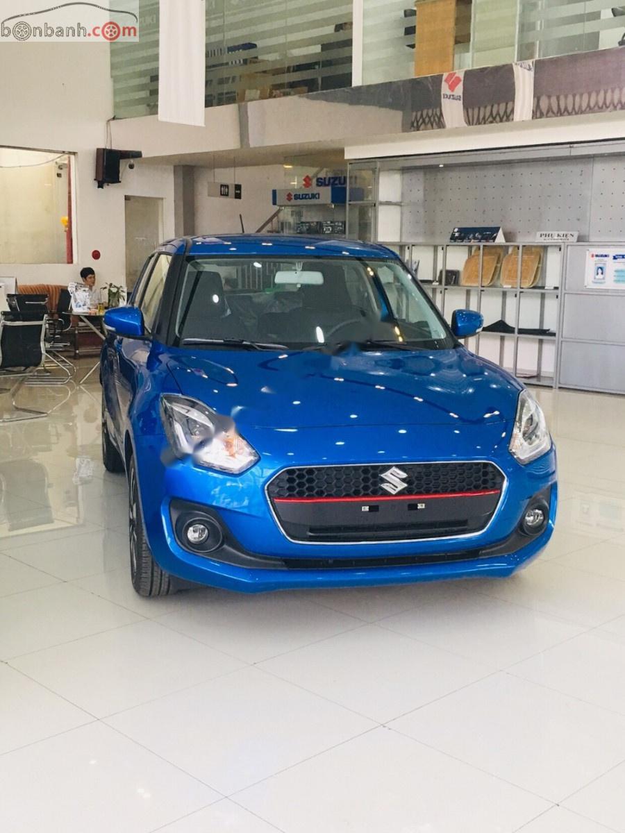 Suzuki Swift GLX 1.2 AT 2019 - Bán Suzuki Swift GLX 1.2 AT 2019, màu xanh lam, xe nhập, 549tr