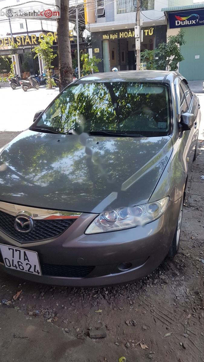 Mazda 6 2.3 AT 2005 - Bán xe Mazda 6 2.3 AT đời 2005, màu xám, chính chủ, giá 295tr