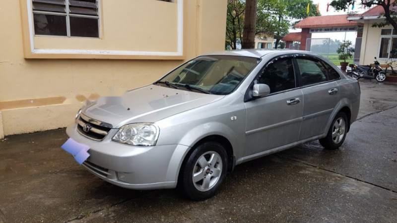 Daewoo Lacetti   2008 - Cần bán Daewoo Lacetti sản xuất năm 2008, màu bạc