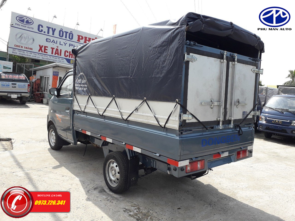 Cửu Long A315 2019 - Bán xe tải Dongben 810kg thùng dài 2m4 đời 2019