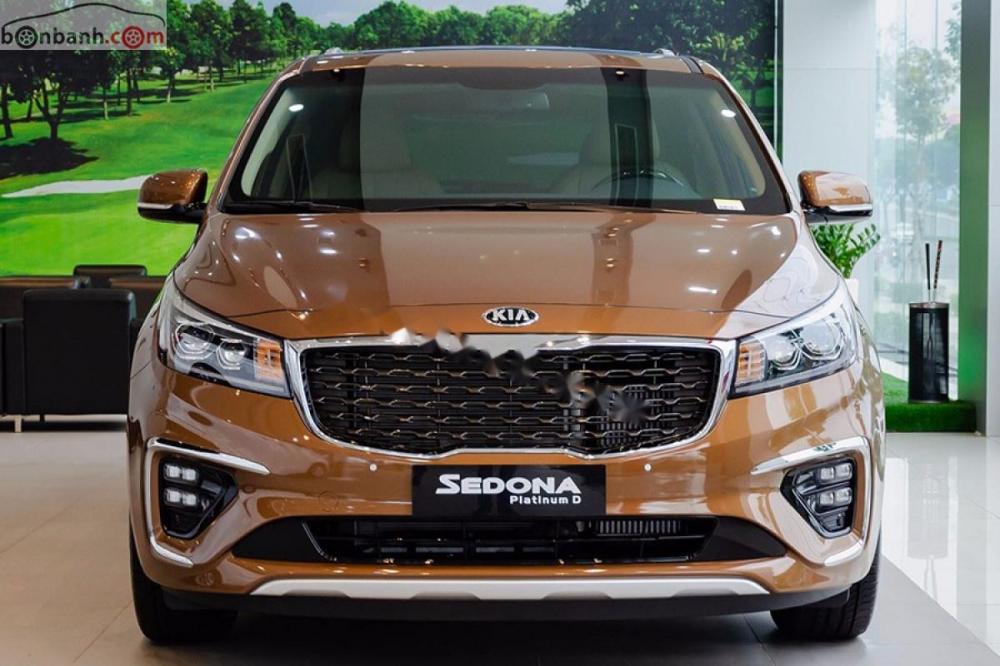 Kia Sedona Platinum D 2019 - Bán ô tô Kia Sedona Platinum D 2019, màu nâu