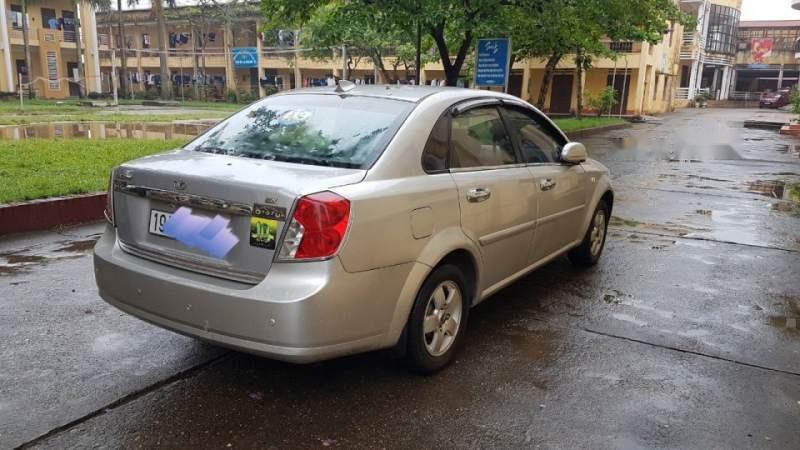 Daewoo Lacetti   2008 - Cần bán Daewoo Lacetti sản xuất năm 2008, màu bạc