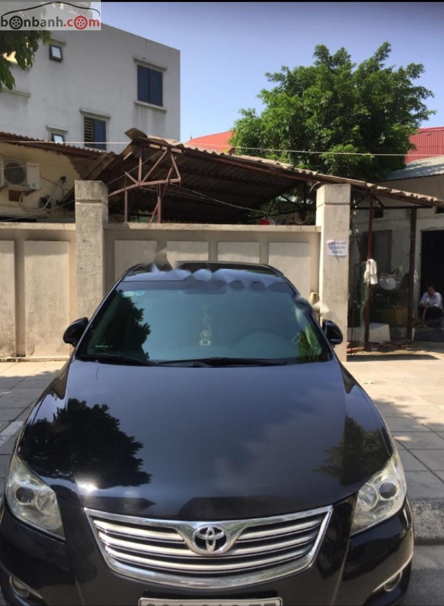 Toyota Camry 2.4G 2007 - Bán Toyota Camry 2.4G sản xuất 2007, màu đen