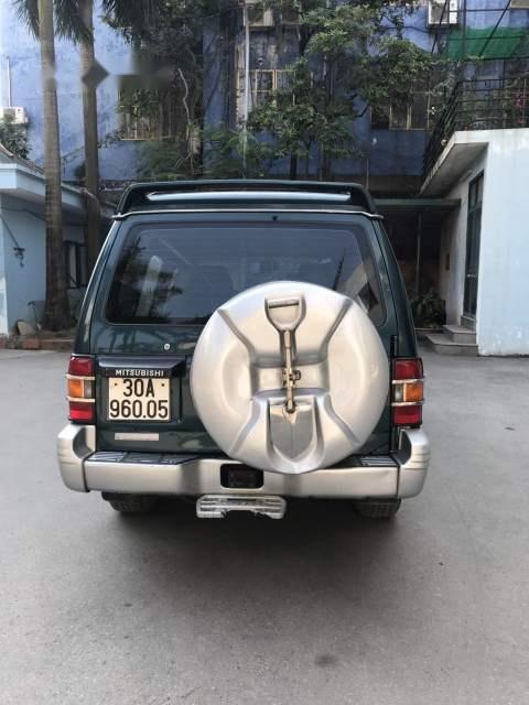 Mitsubishi Pajero   2001 - Bán xe Mitsubishi Pajero năm sản xuất 2001, màu xanh 