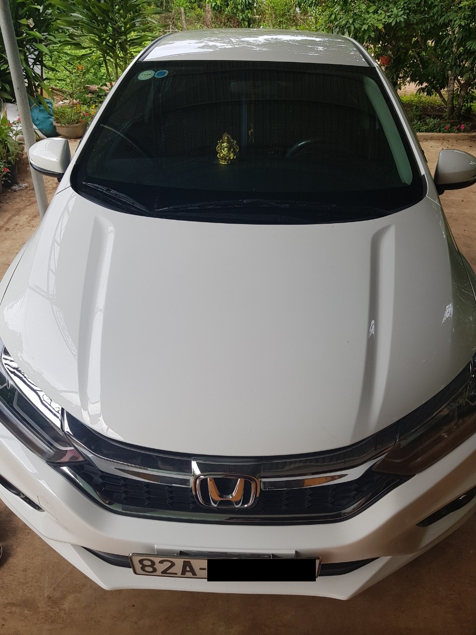 Honda City  1.5V CVT  2018 - Bán Honda City City Top 1.5 sản xuất năm 2018, màu trắng, giá 565tr