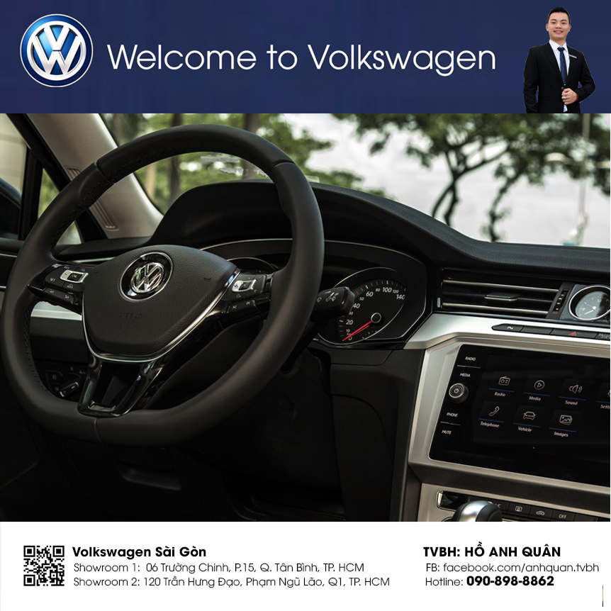 Volkswagen Passat Bluemotion High 2018 - Bán xe Volkswagen Passat High - Nhập khẩu và bảo hành chính hãng/ hotline: 0908988862