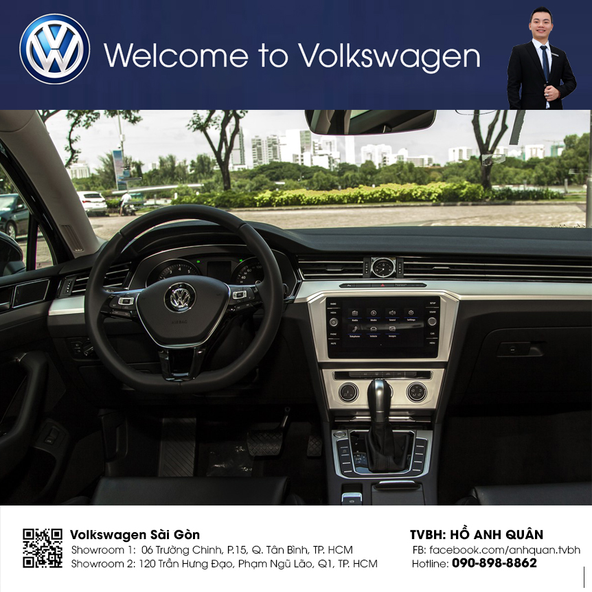 Volkswagen Passat Bluemotion High 2018 - Bán xe Volkswagen Passat High - Nhập khẩu và bảo hành chính hãng/ hotline: 0908988862