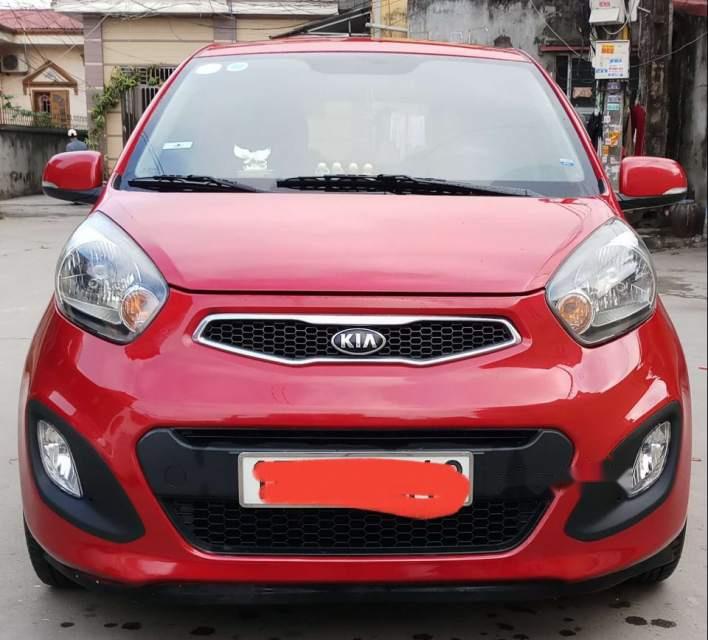 Kia Morning 2014 - Bán ô tô Kia Morning sản xuất năm 2014, màu đỏ như mới