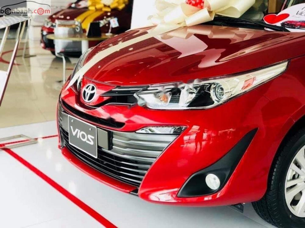 Toyota Vios 1.5G 2019 - Cần bán xe Toyota Vios 1.5G sản xuất năm 2019, màu đỏ