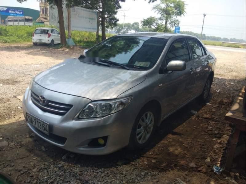 Toyota Corolla altis   2008 - Cần bán lại xe Toyota Corolla Altis sản xuất năm 2008, màu bạc, cam kết không đâm va không ngập nước