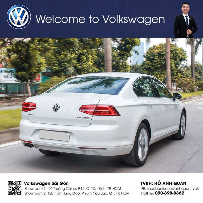 Volkswagen Passat Bluemotion High 2018 - Bán xe Volkswagen Passat High - Nhập khẩu và bảo hành chính hãng/ hotline: 0908988862