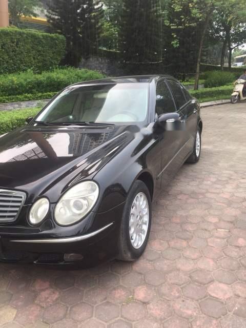 Mercedes-Benz C class E240 2003 - Cần bán Mercedes E240 sản xuất 2003, màu đen, nhập khẩu chính chủ