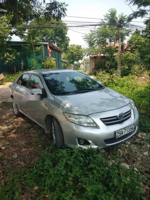 Toyota Corolla altis   2008 - Cần bán lại xe Toyota Corolla Altis sản xuất năm 2008, màu bạc, cam kết không đâm va không ngập nước