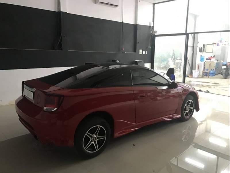 Toyota Celica   2002 - Bán xe Toyota Celica 2002, màu đỏ, 4 mâm vỏ độ theo xe