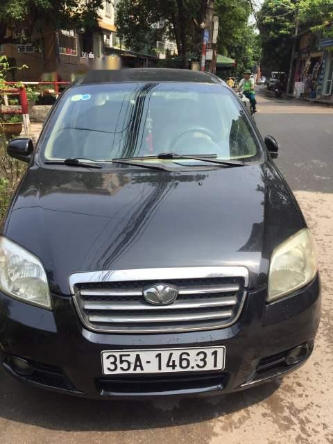 Daewoo Gentra   2007 - Bán gấp Daewoo Gentra 2007, màu đen, xe gia đình 