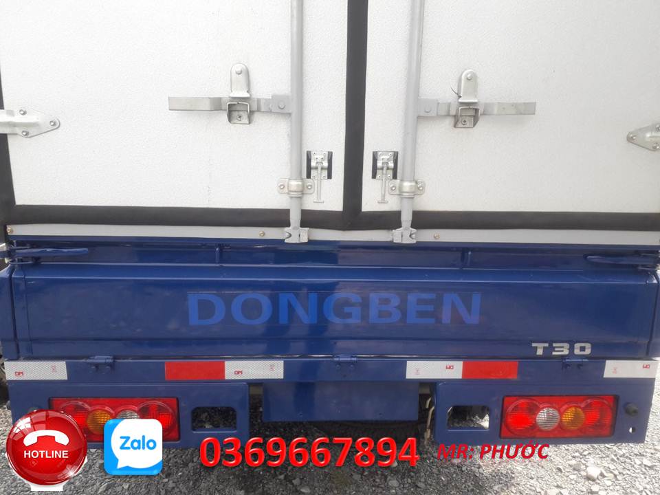 Xe tải 500kg - dưới 1 tấn 2019 - Xe Dongben 990kg thùng dài 2m9