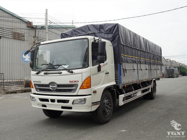 Hino 500 Series FG8JP7A 2019 - Cần bán Hino 500 Series FG8JP7A đời 2019, màu trắng, xe nhập