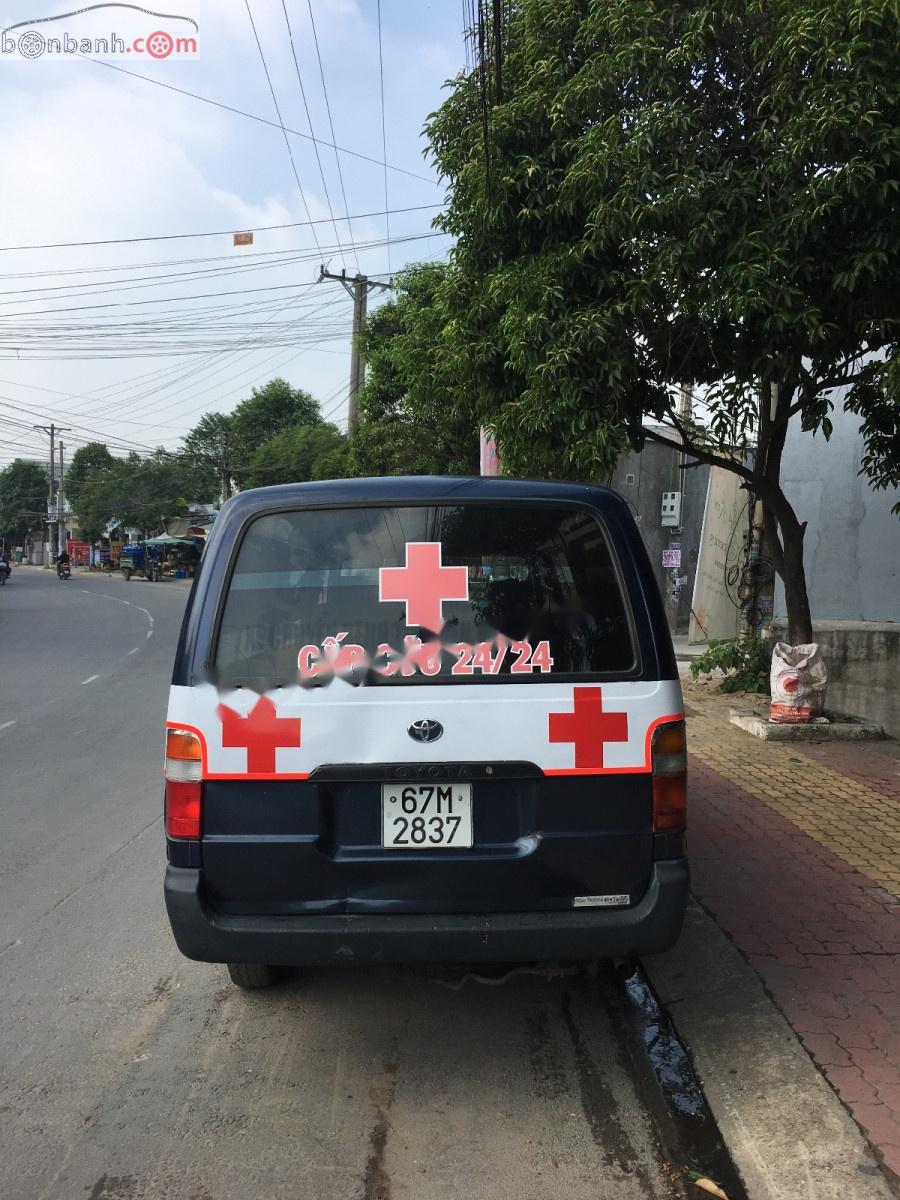 Toyota Hiace 2000 - Bán Toyota Hiace năm 2000, màu xanh, nhập khẩu  