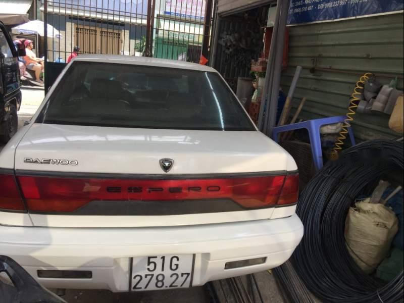 Daewoo Espero 1996 - Cần bán gấp Daewoo Espero sản xuất năm 1996, màu trắng, nhập khẩu, giá tốt