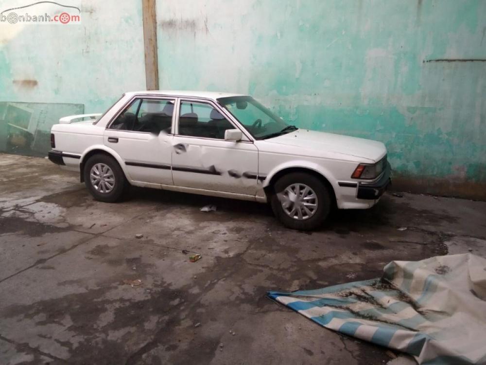 Nissan Bluebird   1990 - Bán Nissan Bluebird đời 1990, màu trắng, nhập khẩu