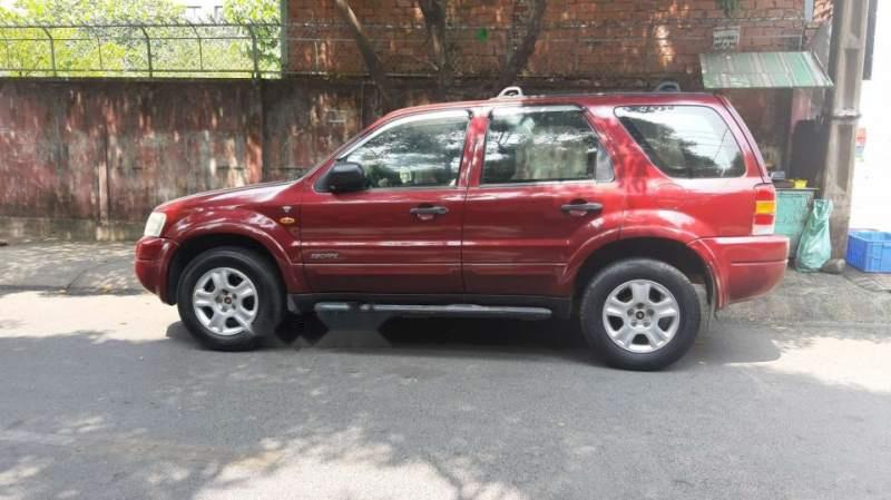 Ford Escape 2002 - Cần bán lại xe Ford Escape sản xuất năm 2002, màu đỏ, nhập khẩu nguyên chiếc, số tự động, 159 triệu