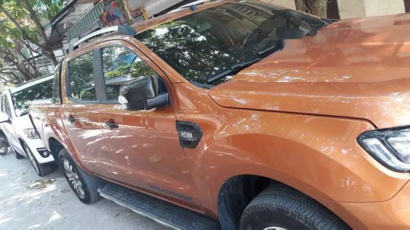 Ford Ranger 2016 - Bán lại xe Ford Ranger 2016, nhập khẩu, màu cam