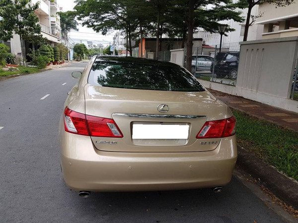 Lexus ES 350 2008 - Bán ô tô Lexus ES 350 sản xuất năm 2008, màu vàng xe gia đình 