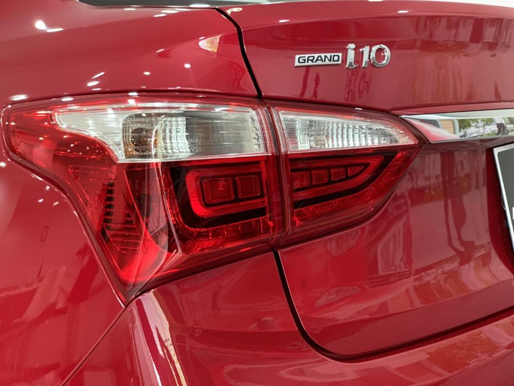 Hyundai Grand i10 1.2 AT  2019 - Hyundai Grand I10 Sedan AT, màu đỏ, xe giao ngay, nhận xe chỉ với 130tr, hỗ trợ đăng ký grab. Lh: 0977 139 312