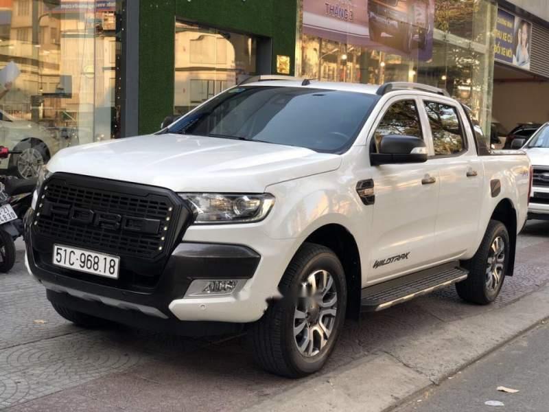 Ford Ranger   Wildtrak 3.2L  2017 - Bán Ford Ranger Wildtrak 3.2L 2017, màu trắng, xe nhập