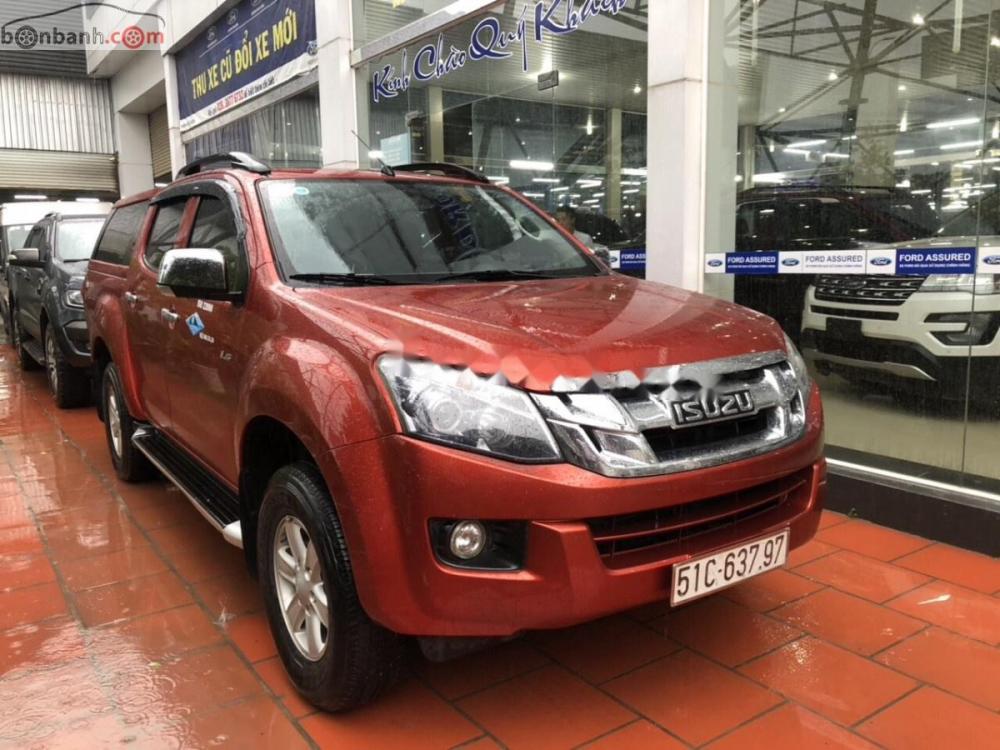 Isuzu Dmax 2015 - Bán Isuzu Dmax đời 2015, màu đỏ, số sàn, 448 triệu