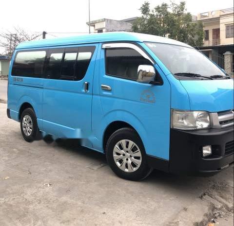 Toyota Hiace   2005 - Bán Toyota Hiace 2005, màu xanh lam, xe nhập 