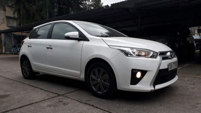 Toyota Yaris   G   2015 - Bán Toyota Yaris G năm 2015, màu trắng, nhập khẩu nguyên chiếc chính chủ