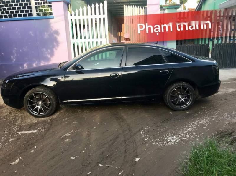 Audi A6     2010 - Bán xe Audi A6 năm sản xuất 2010, màu đen, nhập khẩu số tự động