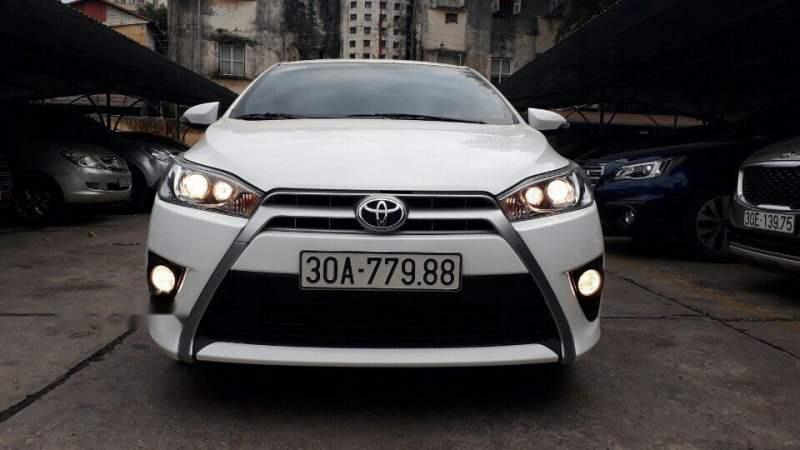 Toyota Yaris   G   2015 - Bán Toyota Yaris G năm 2015, màu trắng, nhập khẩu nguyên chiếc chính chủ