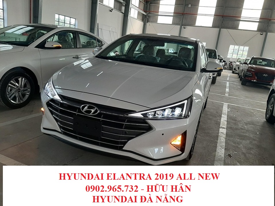 Hyundai Elantra 2019 - Giá xe Hyundai Elantra All New 2019, hỗ trợ vay vốn 80% xe, khuyến mãi phụ kiện hấp dẫn