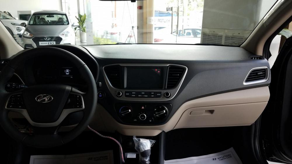 Hyundai Accent 1.4AT 2019 - Bán Accent số tự động giao ngay, giá chỉ 499tr, màu đen mạnh mẽ tại Hyundai Tây Đô-Hyundai Cần Thơ