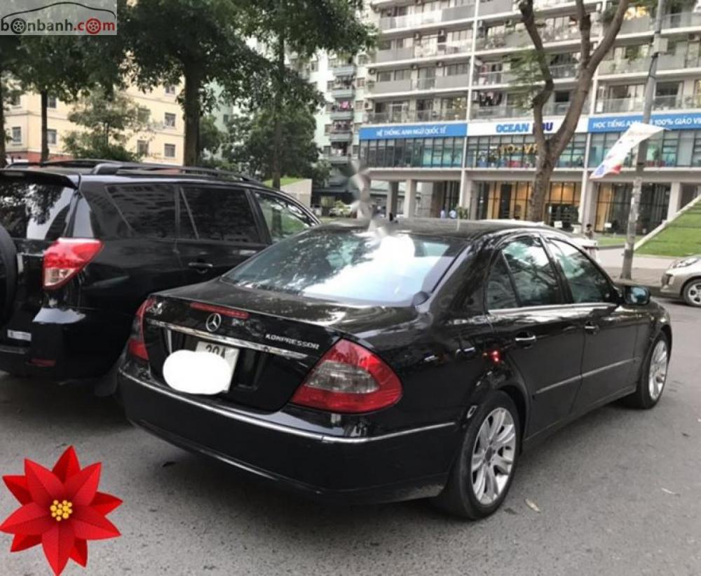 Mercedes-Benz E class E200 2008 - Bán xe Mercedes E200 2008, màu đen chính chủ