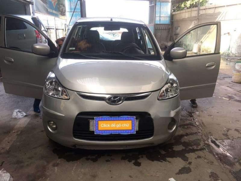 Hyundai Grand i10 2009 - Cần bán Hyundai Grand i10 đời 2009, màu bạc số sàn