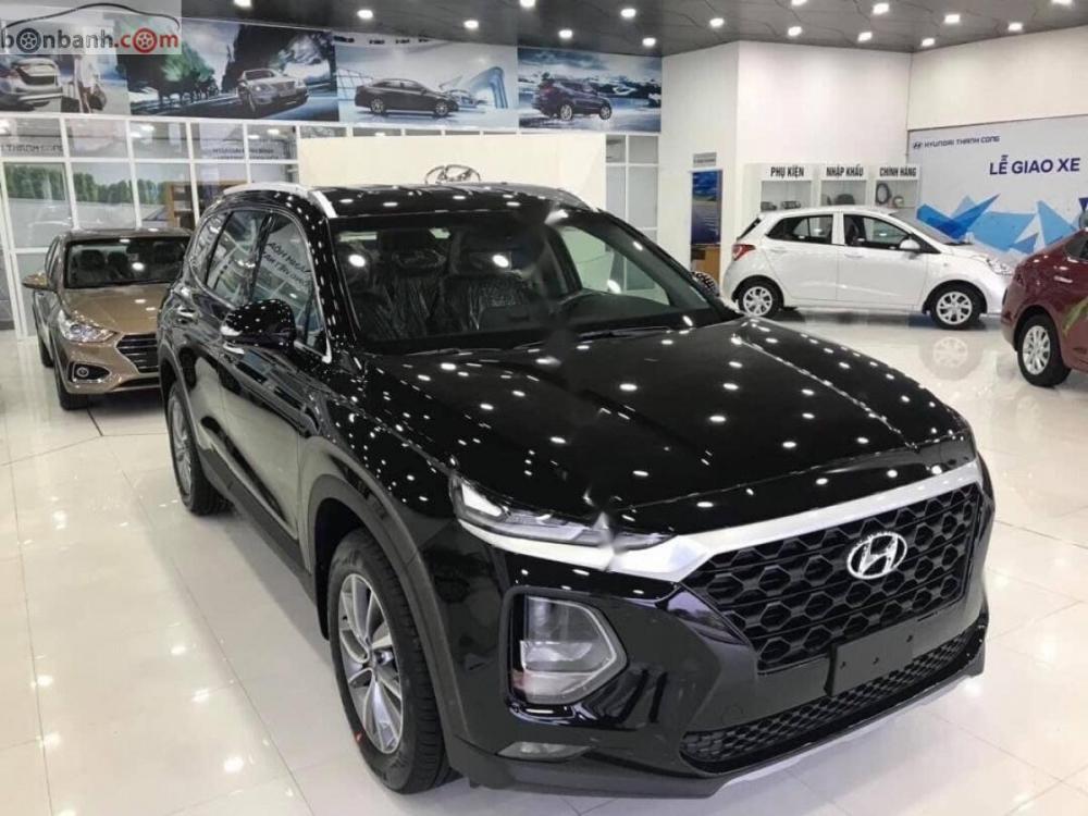 Hyundai Santa Fe 2019 - Bán ô tô Hyundai Santa Fe năm 2019, màu đen, 995tr