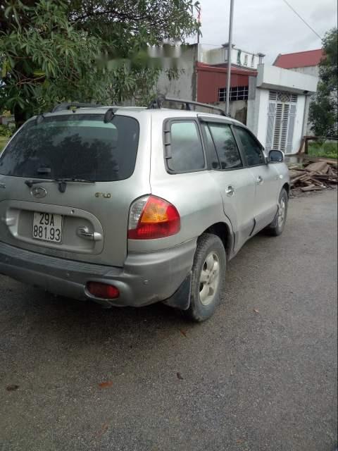 Hyundai Santa Fe 2004 - Bán Hyundai Santa Fe đời 2004, màu bạc, nhập khẩu, giá tốt