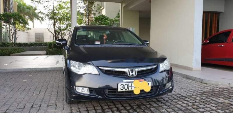 Honda Civic   2.0   2007 - Cần bán xe Honda Civic 2.0 2007, màu đen số tự động, giá 340tr