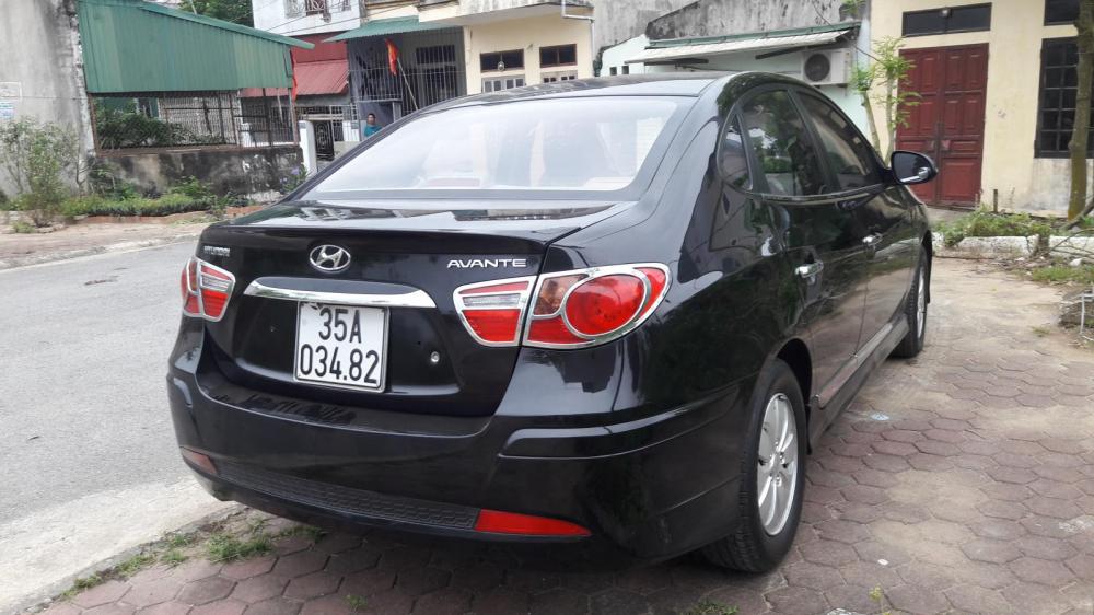 Hyundai Avante 1.6MT 2014 - Bán xe Hyundai Avante 1.6 MT 2014, màu đen