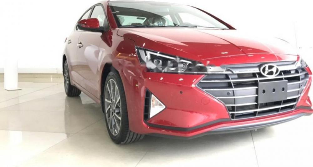 Hyundai Elantra Sport 1.6 AT 2019 - Bán xe Hyundai Elantra Sport 1.6 AT 2019, màu đỏ