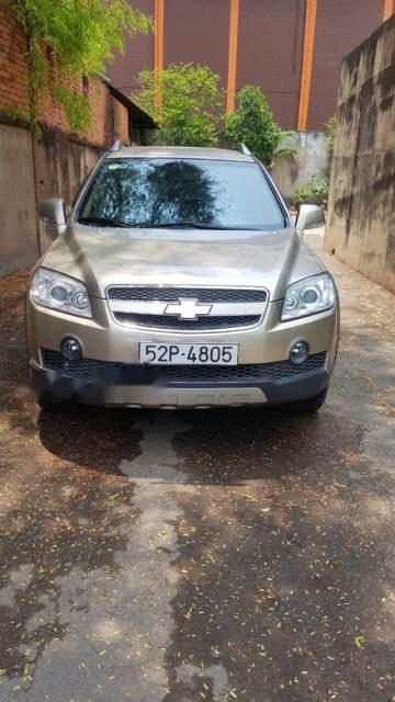 Chevrolet Captiva 2008 - Bán lại xe Chevrolet Captiva sản xuất 2008, màu vàng, giá chỉ 285 triệu