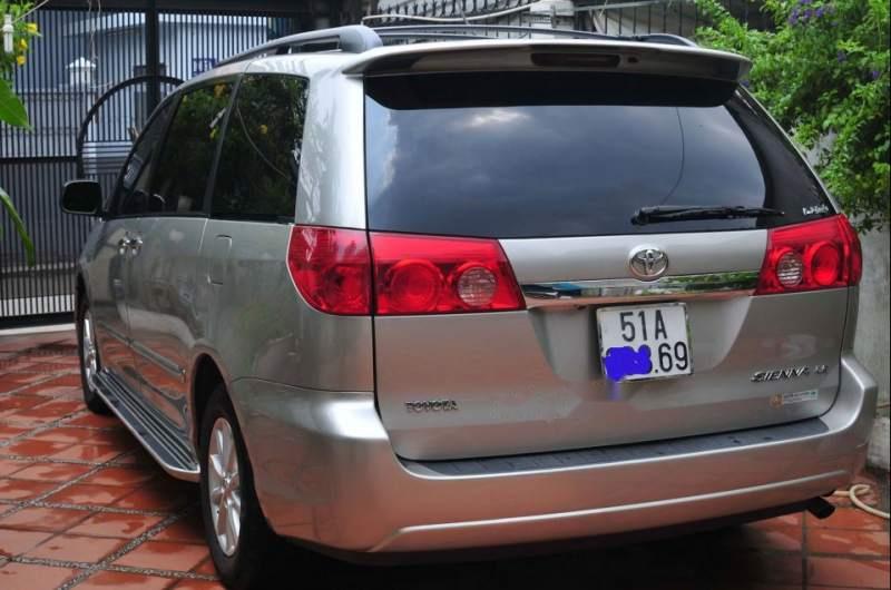 Toyota Sienna     LE   2008 - Cần bán xe Toyota Sienna LE đời 2008, màu bạc, nhập khẩu nguyên chiếc xe gia đình 