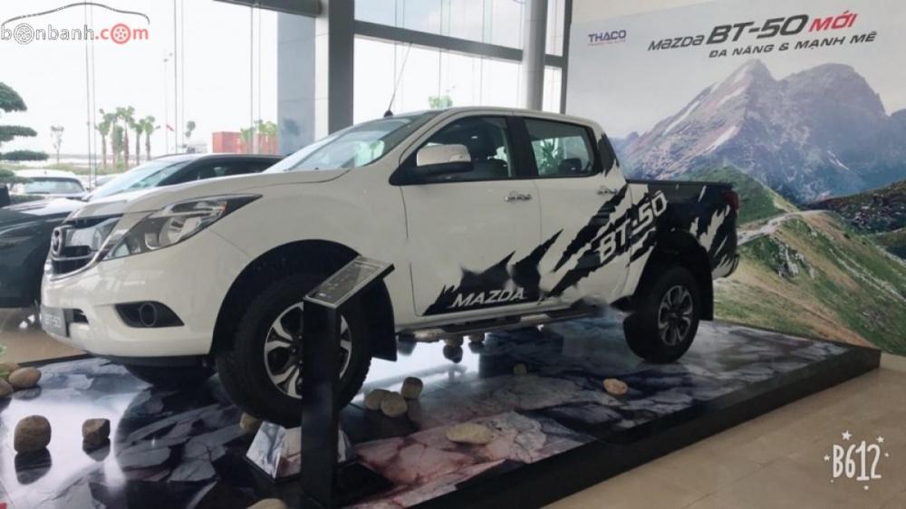 Mazda BT 50 AT 2019 - Bán Mazda BT 50 AT đời 2019, màu trắng, nhập khẩu, 623 triệu