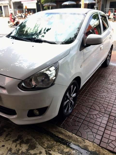 Mitsubishi Mirage   2015 - Bán xe Mitsubishi Mirage đời 2015, màu trắng, nhập khẩu Thái Lan