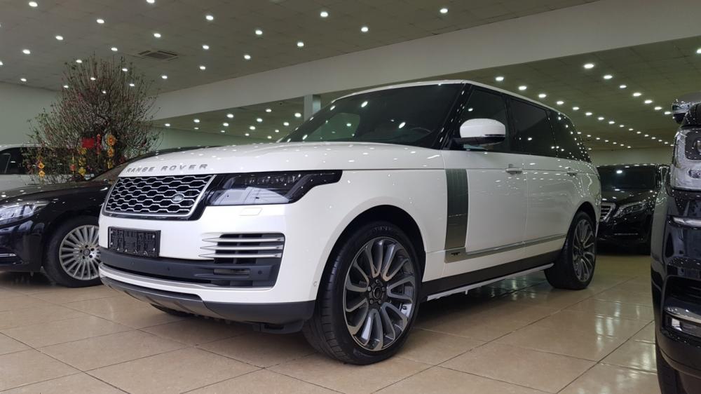 LandRover Autobiography LWB 2019 - Bán ô tô LandRover Range Rover Autobiography Lwb đời 2019, màu trắng, nhập khẩu